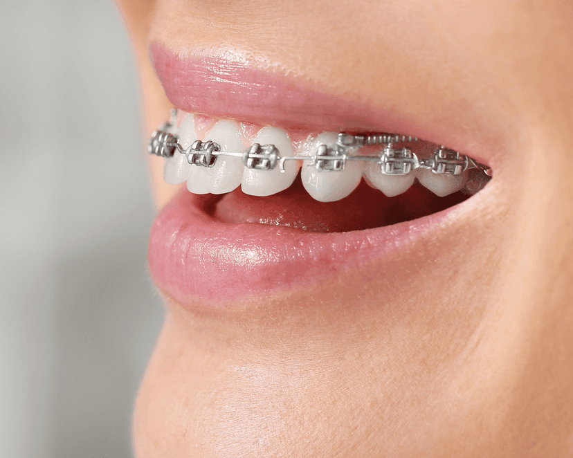Aparelho ortodôntico na Prodentex